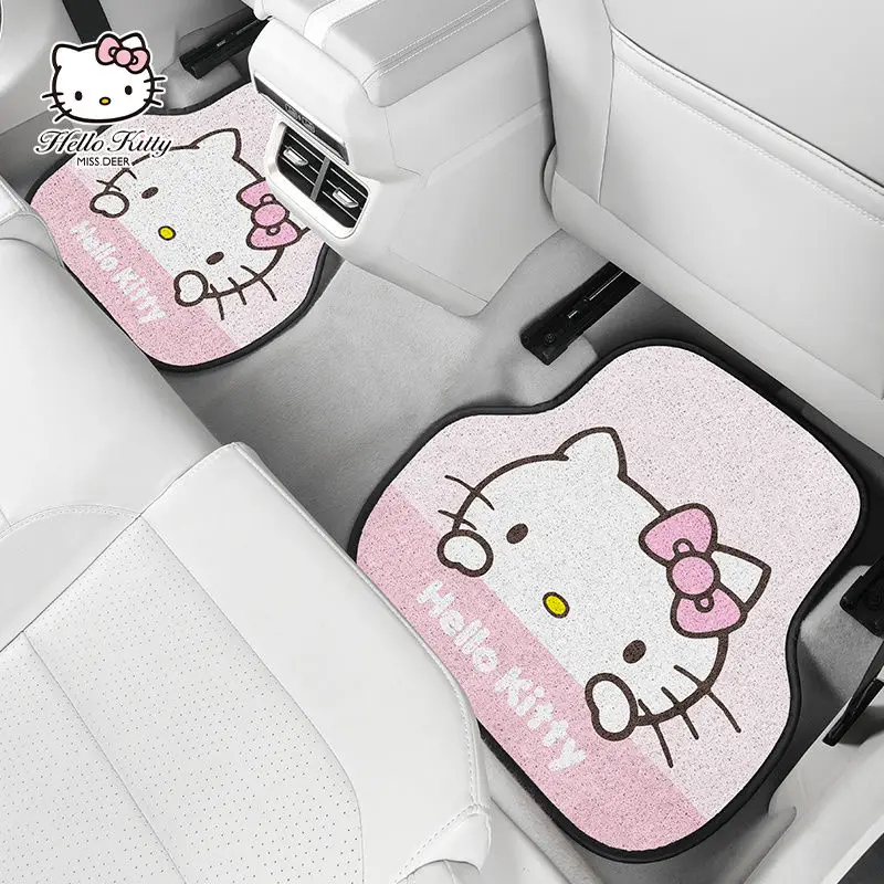 Kawaii Sanrio Car Accessories Kuromi Hello Kittys Y2K Cute Car Coil Foot Mats Universal Easy Clean Carpet Floor Mats Girls Gift
Kawaii Sanrio Car Accessories Kuromi Hello Kittys Y2K Cute Car Coil Foot Mats Universal Easy Clean Carpet Floor Mats Girls Gift