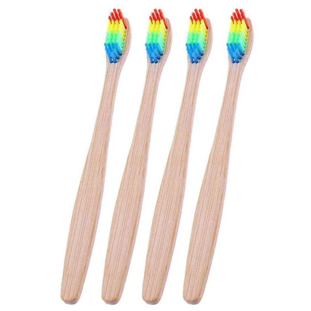 17cm 4pcs Natural Bamboo Toothbrushes Eco-Friendly Biodegradable Oral Care Healthy Wood Toothbrush Set for Travel Home
17cm 4pcs Natural Bamboo Toothbrushes Eco-Friendly Biodegradable Oral Care Healthy Wood Toothbrush Set for Travel Home