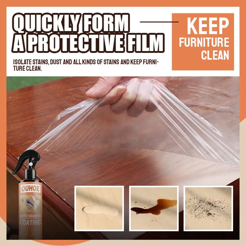 Furniture Protective Coating Spray Water-based Paint Fast Form Scratch-proof Protective Film Multi-use Wooden Furniture Cleaner
Furniture Protective Coating Spray Water-based Paint Fast Form Scratch-proof Protective Film Multi-use Wooden Furniture Cleaner