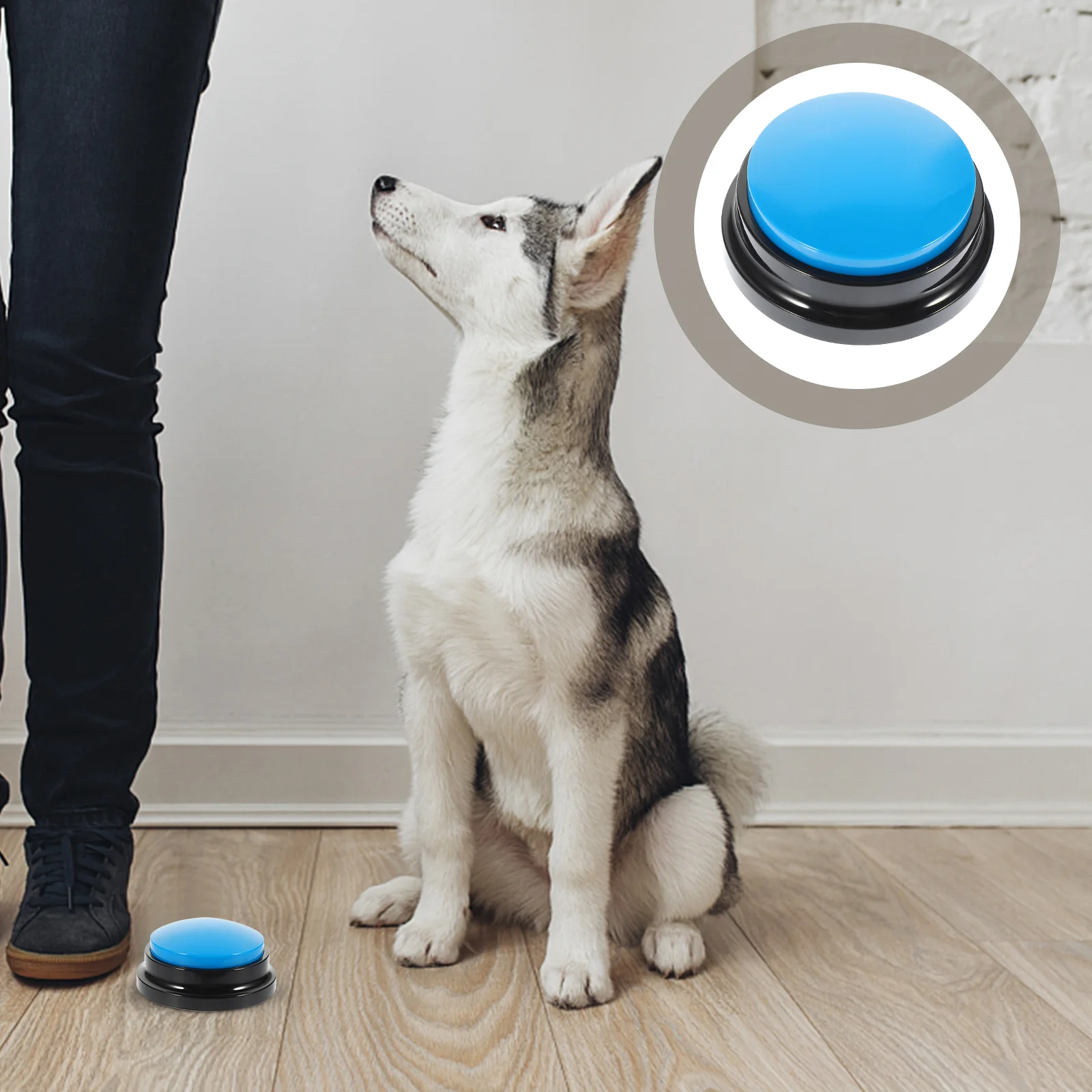 Button Dog Buttons Training Buzzer Communication Talking Recording Buzzers Pet Sound Answer Voice Dogs Recordable Interactive
Button Dog Buttons Training Buzzer Communication Talking Recording Buzzers Pet Sound Answer Voice Dogs Recordable Interactive