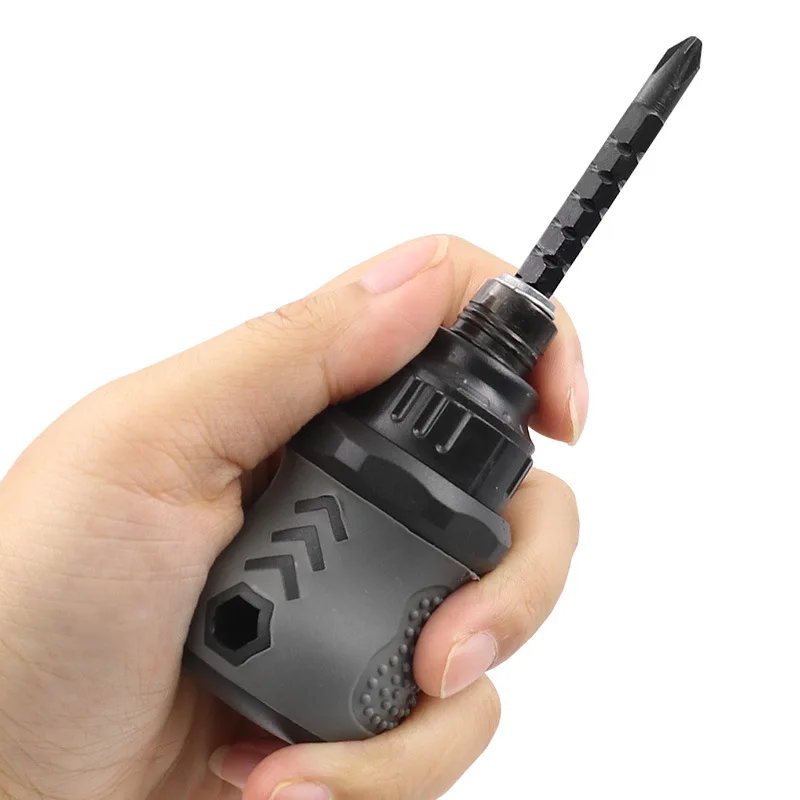Mini Ratchet Screwdriver Short Radish Head Screwdriver Slotted/Phillips Telescopic Adjustment Screwdriver Hand Tools
Mini Ratchet Screwdriver Short Radish Head Screwdriver Slotted/Phillips Telescopic Adjustment Screwdriver Hand Tools