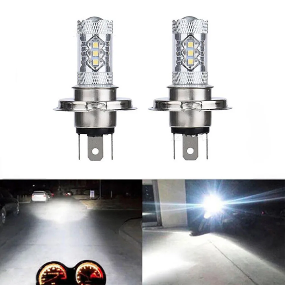 2Pcs H4 Super Bright 80W LED Headlight Fog DRL Bulbs High/Low Beam 6000K White Lamps For Car 12V H4 Fog Lights
2Pcs H4 Super Bright 80W LED Headlight Fog DRL Bulbs High/Low Beam 6000K White Lamps For Car 12V H4 Fog Lights