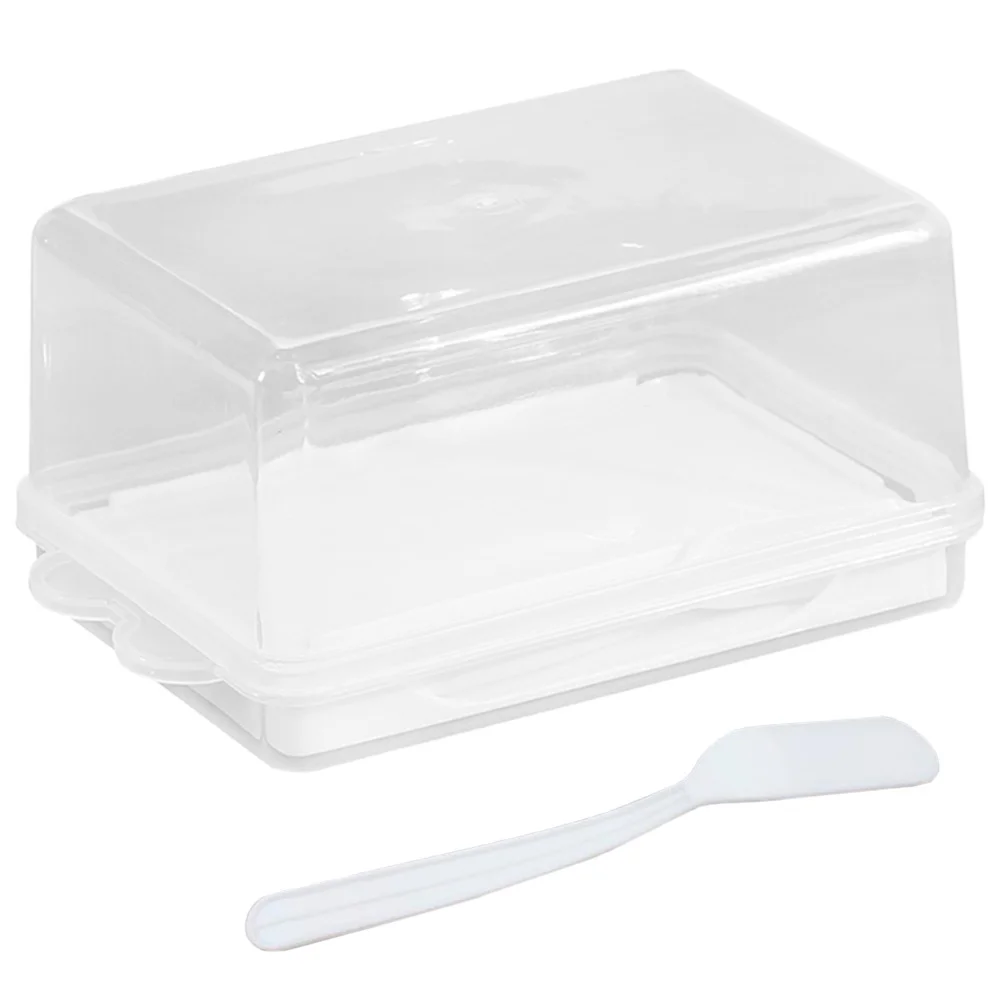 Butter Dish Lid Box Plastic Ceramic Cake Keeper Crock Kitchen White Dishes Serving Lids Big Storage Holder Clear Base Bread 
Butter Dish Lid Box Plastic Ceramic Cake Keeper Crock Kitchen White Dishes Serving Lids Big Storage Holder Clear Base Bread