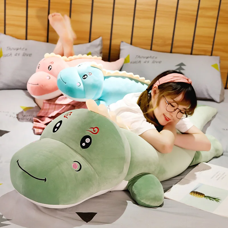 150CM Giant Cute Long Dinosaur Plush Toys Soft Cartoon Animal Doll Stuffed Cartoon Boyfriend Pillow Kids Girl Birthday Gift
150CM Giant Cute Long Dinosaur Plush Toys Soft Cartoon Animal Doll Stuffed Cartoon Boyfriend Pillow Kids Girl Birthday Gift