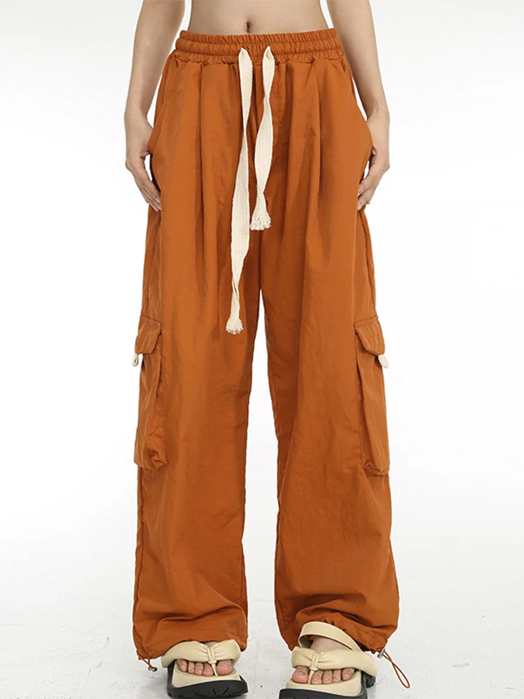 Drawstring Tie Up Women Solid Color Sweatpants Sweatpants Loose Wide Leg Straight Female Pants 2022 Autumn Sport Trousers Retro
Drawstring Tie Up Women Solid Color Sweatpants Sweatpants Loose Wide Leg Straight Female Pants 2022 Autumn Sport Trousers Retro