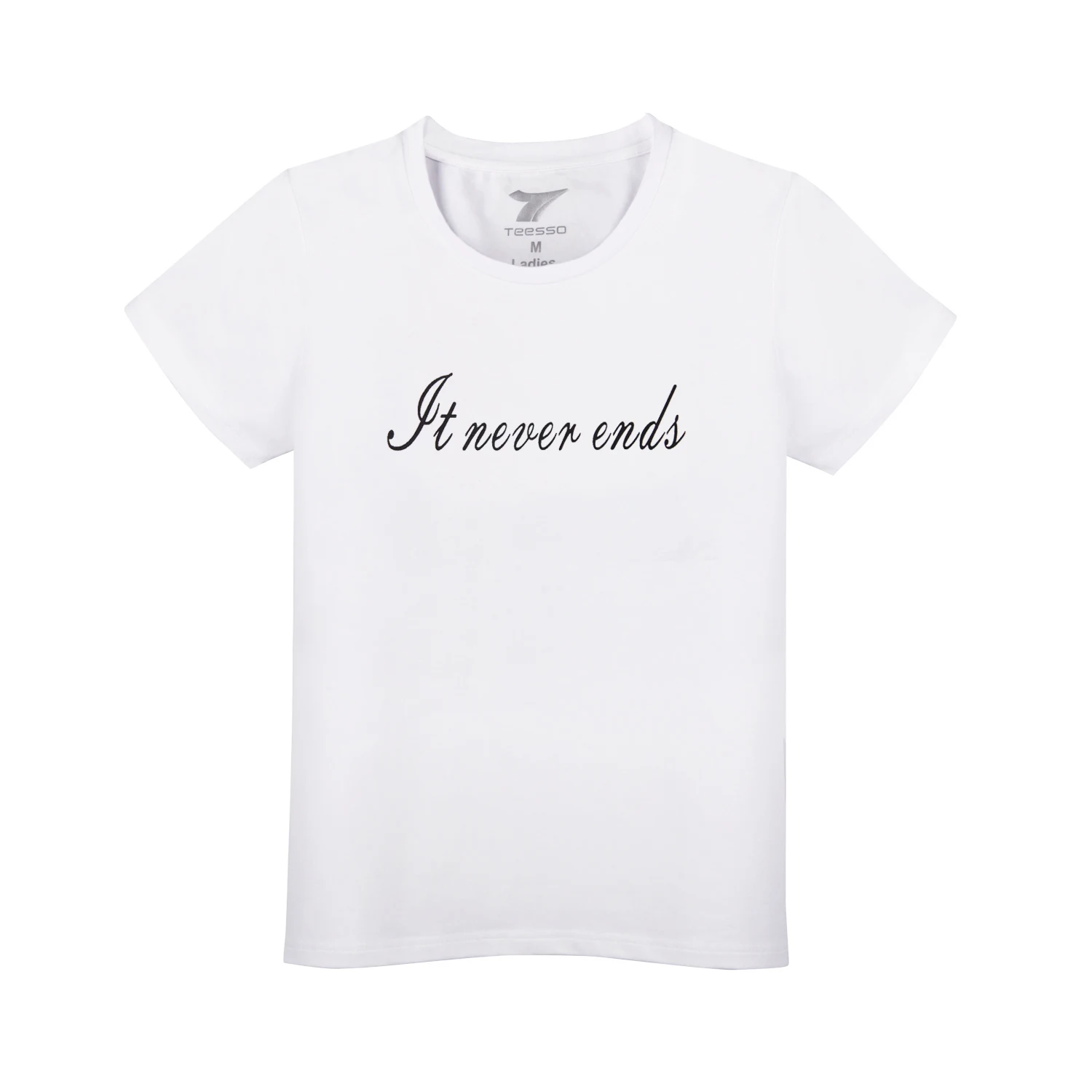 HOT sale High quality White color new arrival short sleeve women white t-shirt custom free shipping
HOT sale High quality White color new arrival short sleeve women white t-shirt custom free shipping