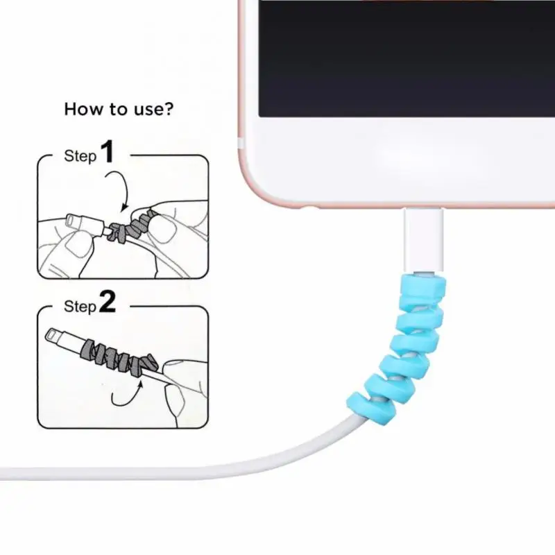 Cable Organizer Phone Charger Saver Cable Holder Ties Cable Winder Clip Plastic Universal Charging Cable Protector Portable
Cable Organizer Phone Charger Saver Cable Holder Ties Cable Winder Clip Plastic Universal Charging Cable Protector Portable