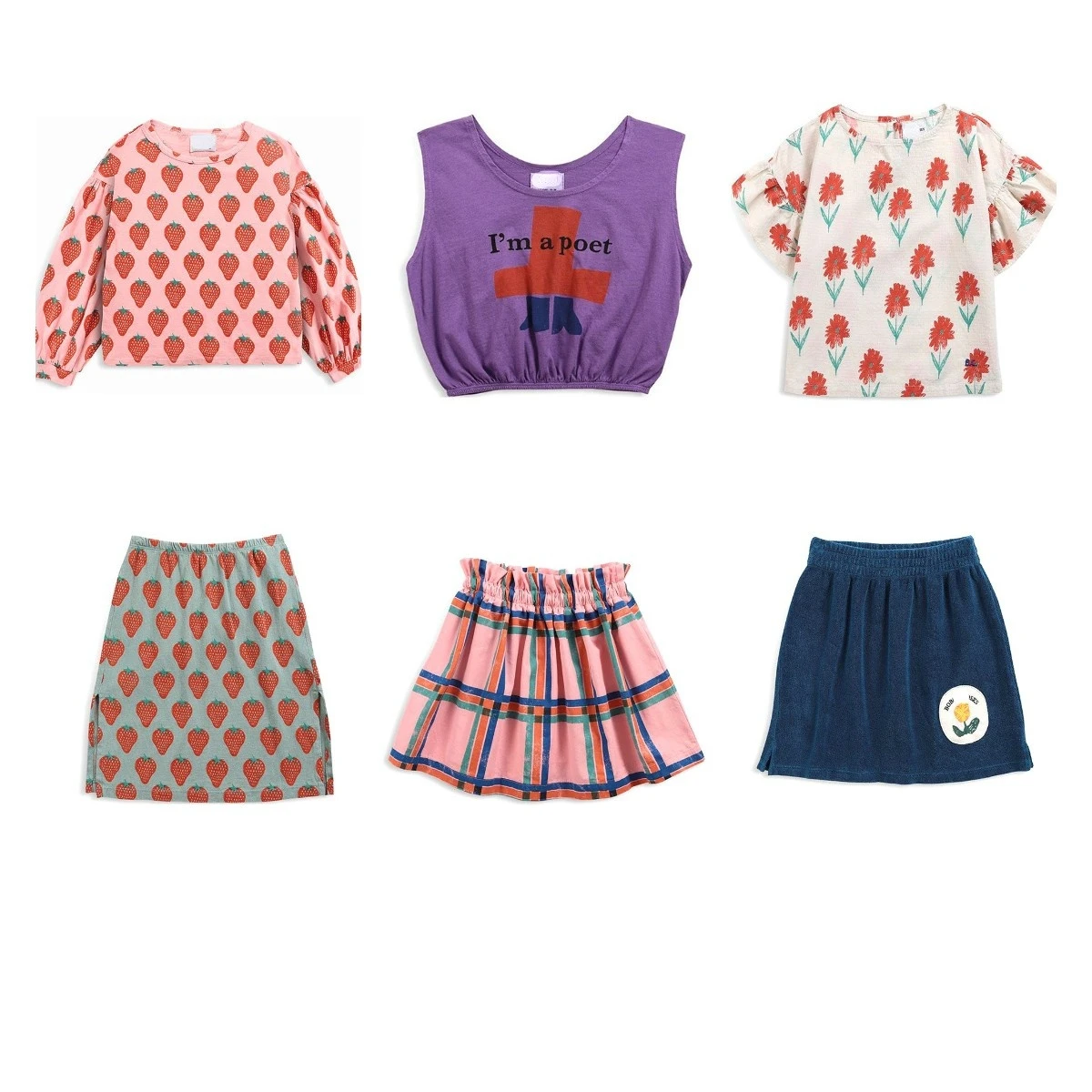 Girls Skirt 2022SS Spring and Summer Children's Casual All-match Cute Skirt Pleated Skirt Ins Children's Skirt
Girls Skirt 2022SS Spring and Summer Children's Casual All-match Cute Skirt Pleated Skirt Ins Children's Skirt