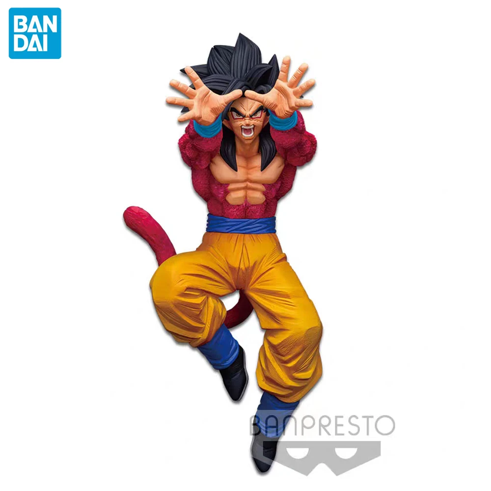 

Bandai Original BANPRESTO Dragon Ball Z Anime Figure FES Son Goku PVC Action Figures Super Saiyan 4 Figurine DBZ Model Toys Gift