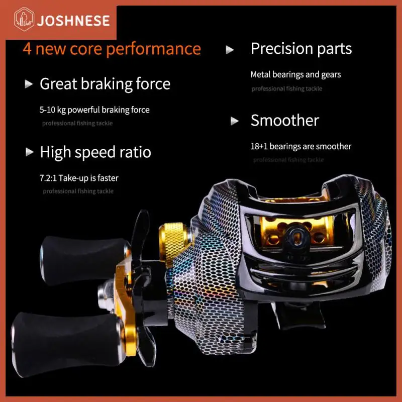 Baitcasting Fishing Reel 18 Ball Bearings Ultralight Baitcasting Reel Spool Bait Casting Reel Saltwater Freshwater fishing wheel
Baitcasting Fishing Reel 18 Ball Bearings Ultralight Baitcasting Reel Spool Bait Casting Reel Saltwater Freshwater fishing wheel