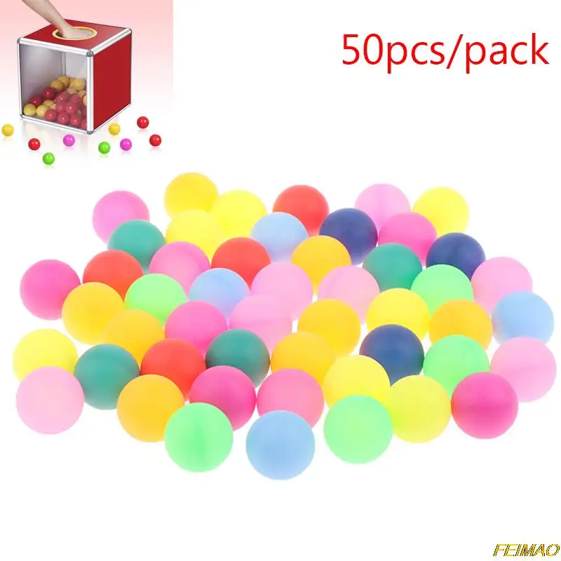 50Pcs Colorful Ping Pong Balls 40mm Table Tennis Balls Seamless Wordless Lotto Shaker Balls Gaming Touch Ball Sprayer Balls
50Pcs Colorful Ping Pong Balls 40mm Table Tennis Balls Seamless Wordless Lotto Shaker Balls Gaming Touch Ball Sprayer Balls
