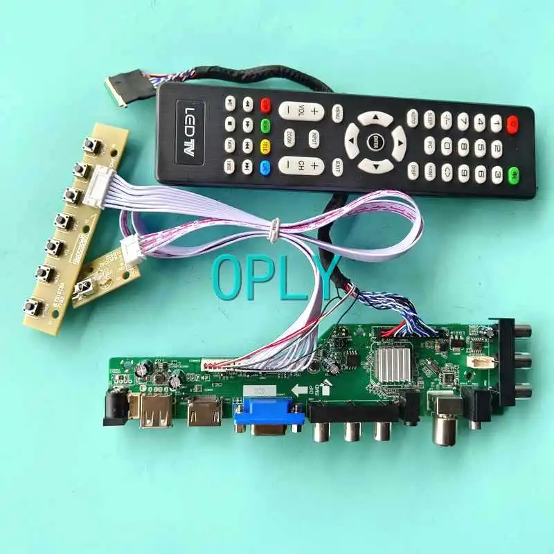 For CLAA156WA11A CLAA156WA15A Laptop Screen DVB Digital Driver Board HDMI-Compatible VGA USB AV RF 1366*768 Kit 15.6" LVDS 40Pin
For CLAA156WA11A CLAA156WA15A Laptop Screen DVB Digital Driver Board HDMI-Compatible VGA USB AV RF 1366*768 Kit 15.6" LVDS 40Pin