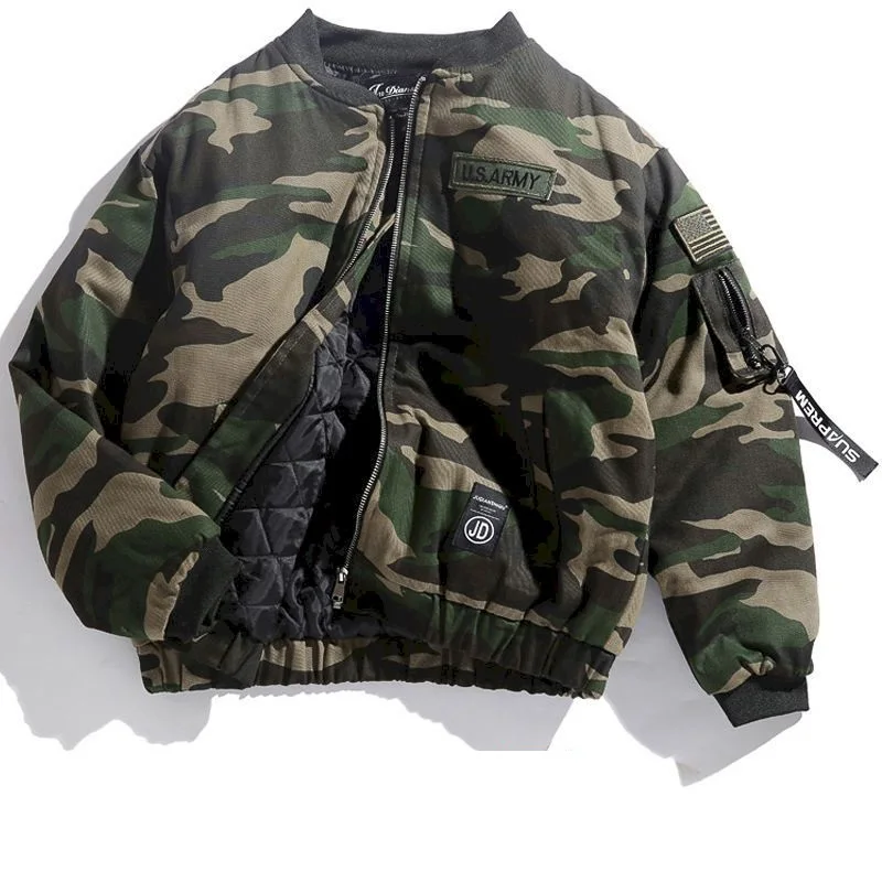 Fashion Camouflage Parkas Winter Cotton Clothes Women Casual Thickened Warm Coat Autumn Clothes Loose Trend Stand Collar Jackets
Fashion Camouflage Parkas Winter Cotton Clothes Women Casual Thickened Warm Coat Autumn Clothes Loose Trend Stand Collar Jackets