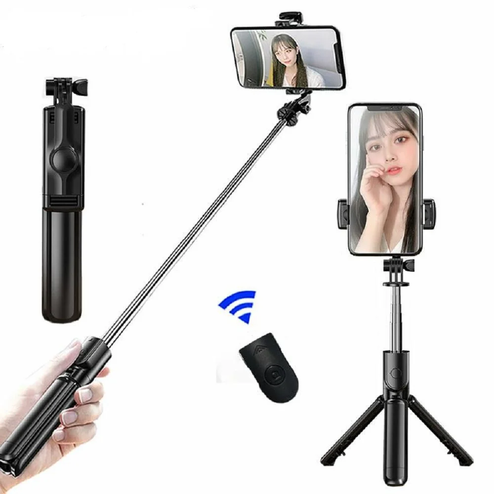 3 In 1 Wireless Bluetooth-compatib Selfie Stick Tripod Selfie Extendable Foldable Monopod Mini Tripod With Remote For Cell Phone
3 In 1 Wireless Bluetooth-compatib Selfie Stick Tripod Selfie Extendable Foldable Monopod Mini Tripod With Remote For Cell Phone