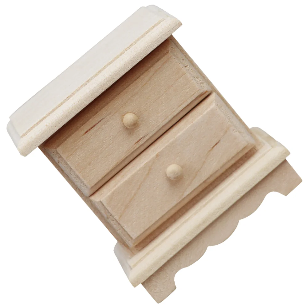 Nightstand Miniature Furniture Bedside Table Cabinet Model Wooden House Unfinished
Nightstand Miniature Furniture Bedside Table Cabinet Model Wooden House Unfinished