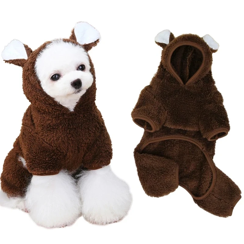 Kawaii Bear Molding Dog Jumpsuit Winter Warm Dog Clothes for Small Dogs Fleece Pet Pajamas Chihuahua Costume Yorkie Puppy Coat
Kawaii Bear Molding Dog Jumpsuit Winter Warm Dog Clothes for Small Dogs Fleece Pet Pajamas Chihuahua Costume Yorkie Puppy Coat