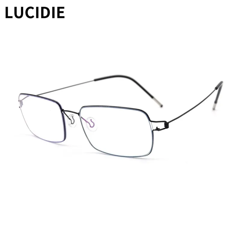 LUCIDIE Women Classic Retro Luxury Business Alloy Glasses Frame Fashion Square Myopia Prescription Transparent Eyeglasses 2099
LUCIDIE Women Classic Retro Luxury Business Alloy Glasses Frame Fashion Square Myopia Prescription Transparent Eyeglasses 2099