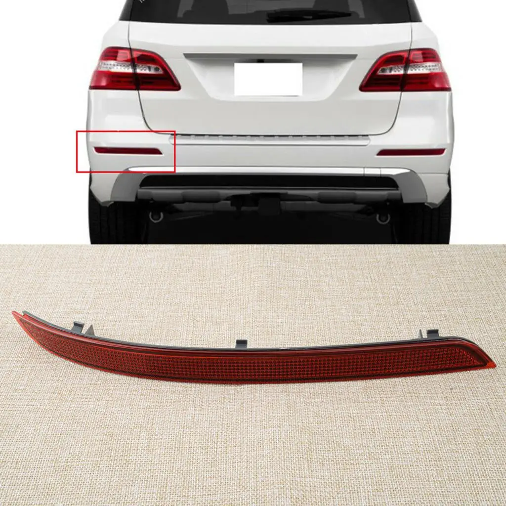 1668200074 Left Rear Bumper Reflector Light Lamp Red Lens Fit for Mercedes Benz ML350 ML400 ML500 ML550 ML63AMG W166 2012-2015
1668200074 Left Rear Bumper Reflector Light Lamp Red Lens Fit for Mercedes Benz ML350 ML400 ML500 ML550 ML63AMG W166 2012-2015
