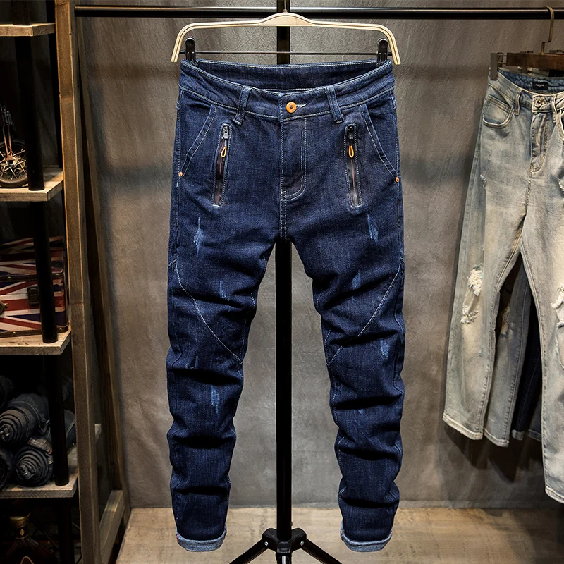 Pantalones Hombre Jean Homme Men Jeans Denim Trousers Biker High Quality Male Casual Designer Jeans For Men Pantalones Pants
Pantalones Hombre Jean Homme Men Jeans Denim Trousers Biker High Quality Male Casual Designer Jeans For Men Pantalones Pants
