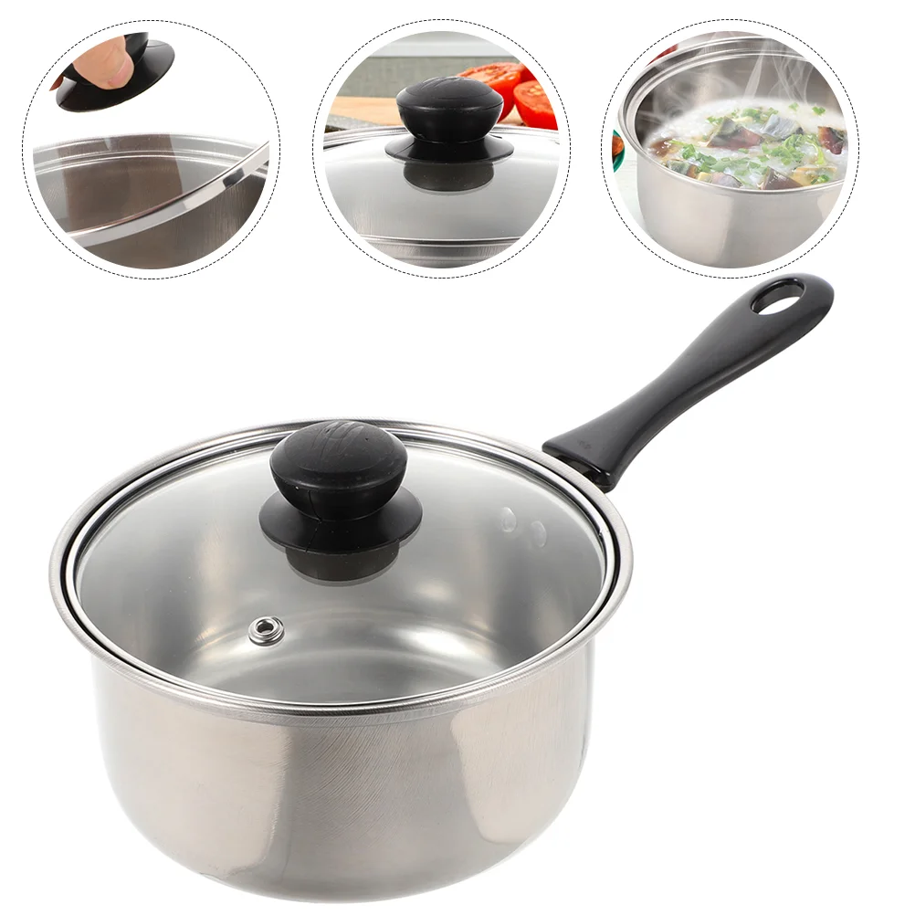 Induction Saucepan Sauce Pan Nonstick Frying Pan Lid Hot Pot Stainless Steel Pan Lid Stainless Steel Pot Milk Slow Cooker
Induction Saucepan Sauce Pan Nonstick Frying Pan Lid Hot Pot Stainless Steel Pan Lid Stainless Steel Pot Milk Slow Cooker