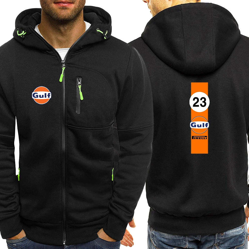 2023 Gulf New Spring and Autumn Gulf Logo Men Thin Casual Zippered Hooded Jacket Windproof Coat Long Sleeved Zipper
2023 Gulf New Spring and Autumn Gulf Logo Men Thin Casual Zippered Hooded Jacket Windproof Coat Long Sleeved Zipper