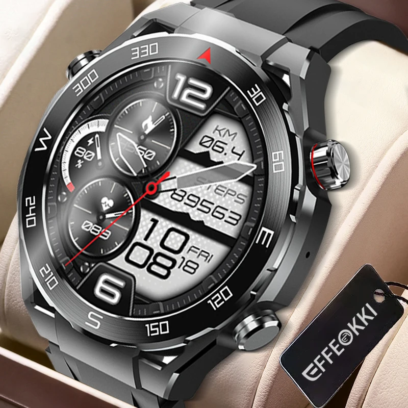 Смарт-часы мужские с круглым экраном 2023 дюйма и поддержкой Bluetooth
Смарт-часы мужские с круглым экраном 2023 дюйма и поддержкой Bluetooth