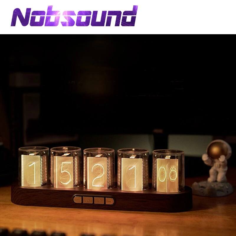 Nobsound LED Nixie Tube Clock RGB Digital Vintage Clock for Home Desktop Decor Gift DIY
Nobsound LED Nixie Tube Clock RGB Digital Vintage Clock for Home Desktop Decor Gift DIY