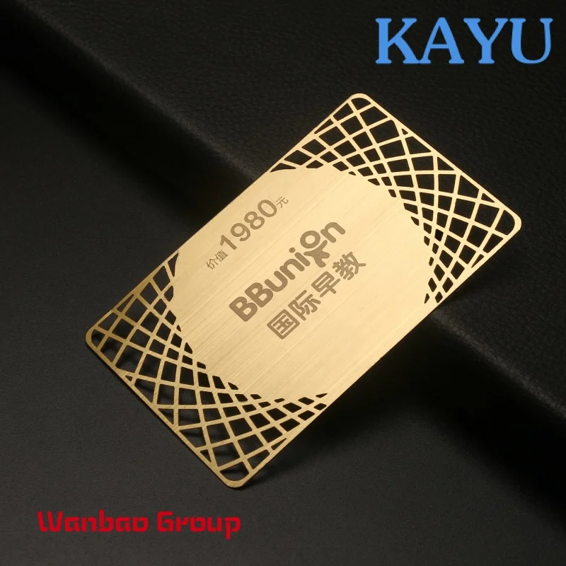 Customized Metal Cards Luxury Credit Card Size Vip Member Metal Business Card with Laser Engraving Logo
Customized Metal Cards Luxury Credit Card Size Vip Member Metal Business Card with Laser Engraving Logo