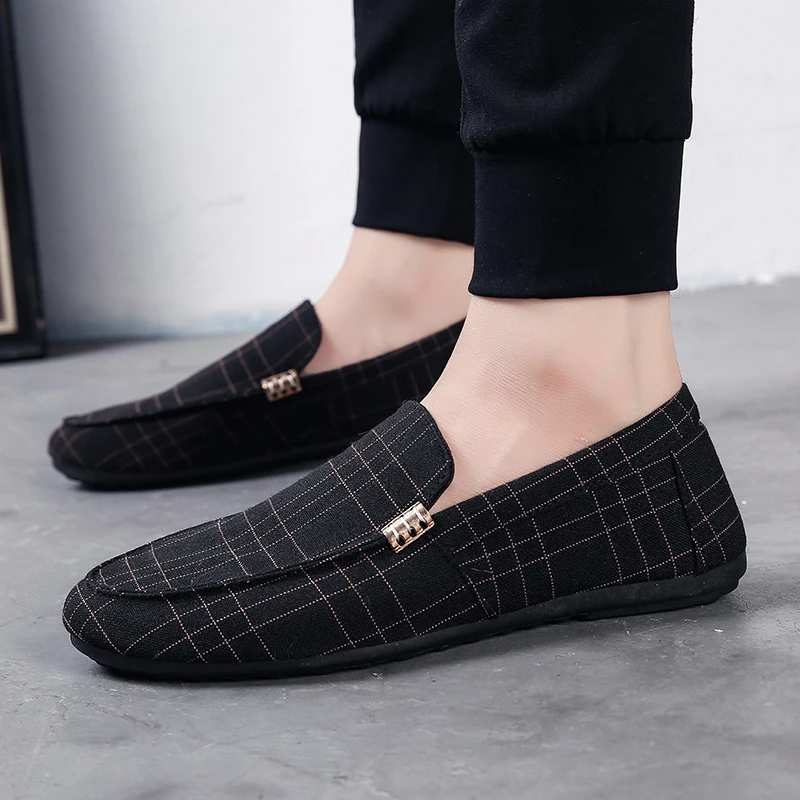 Men Flat Shoes Spring Summer Men Loafers New Slip on Light Canvas Youth Men Shoes Breathable Fashion Flat Footwear sneakers men
Men Flat Shoes Spring Summer Men Loafers New Slip on Light Canvas Youth Men Shoes Breathable Fashion Flat Footwear sneakers men