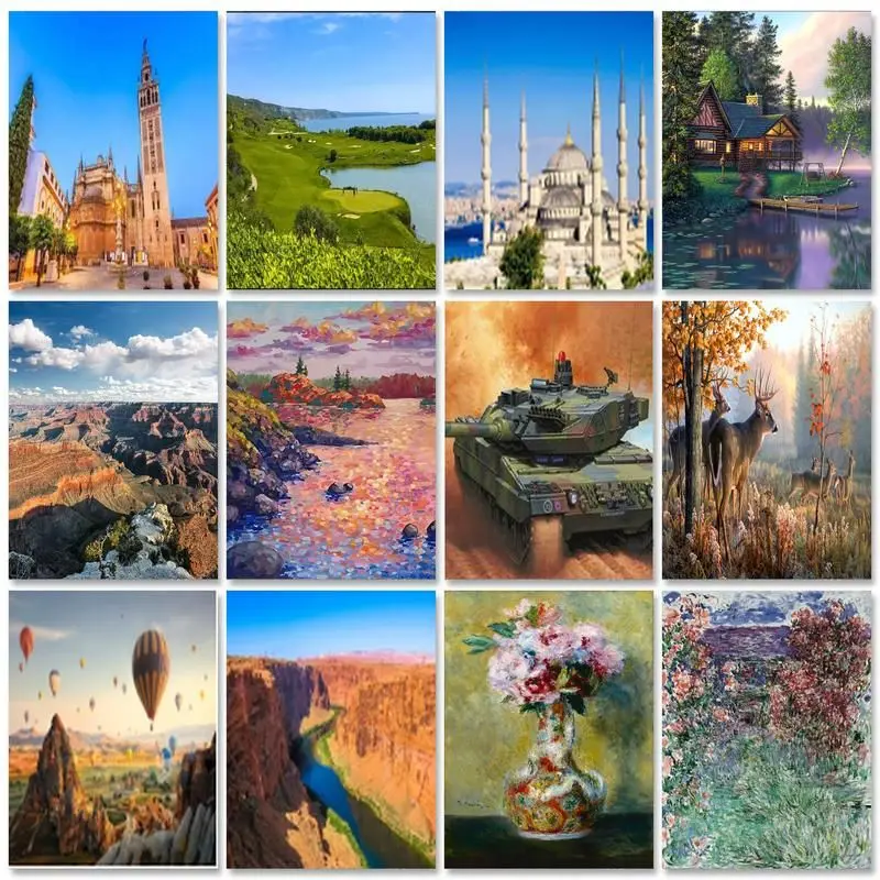 RUOPOTY Frame Diy Painting By Numbers For Adults Mountain Landscape Diy Ideas Unique Gift For Home Decoration 60x75cm Crafts Kit
RUOPOTY Frame Diy Painting By Numbers For Adults Mountain Landscape Diy Ideas Unique Gift For Home Decoration 60x75cm Crafts Kit