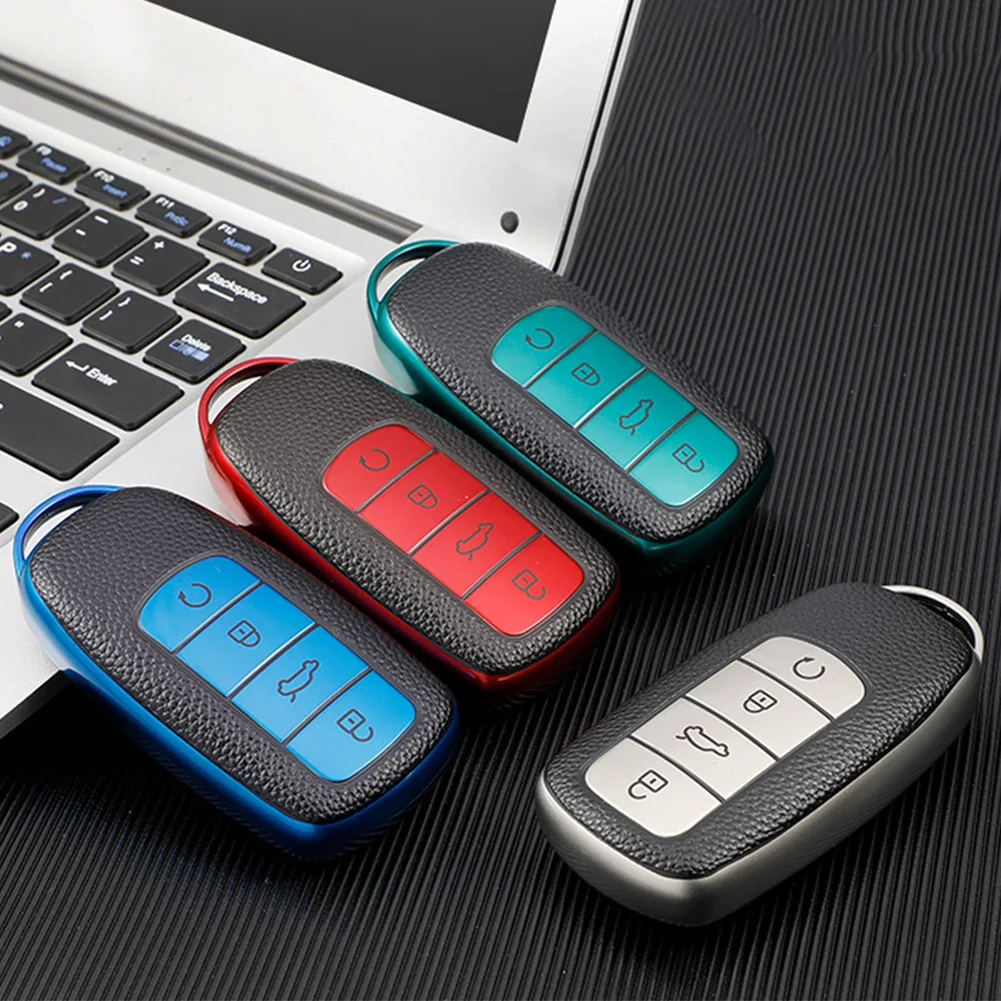 Car Key Case Cover Soft TPU Leather Shell Protection For Chery Tiggo 8 Pro 8Plus Keychain Protector Car Accessories
Car Key Case Cover Soft TPU Leather Shell Protection For Chery Tiggo 8 Pro 8Plus Keychain Protector Car Accessories