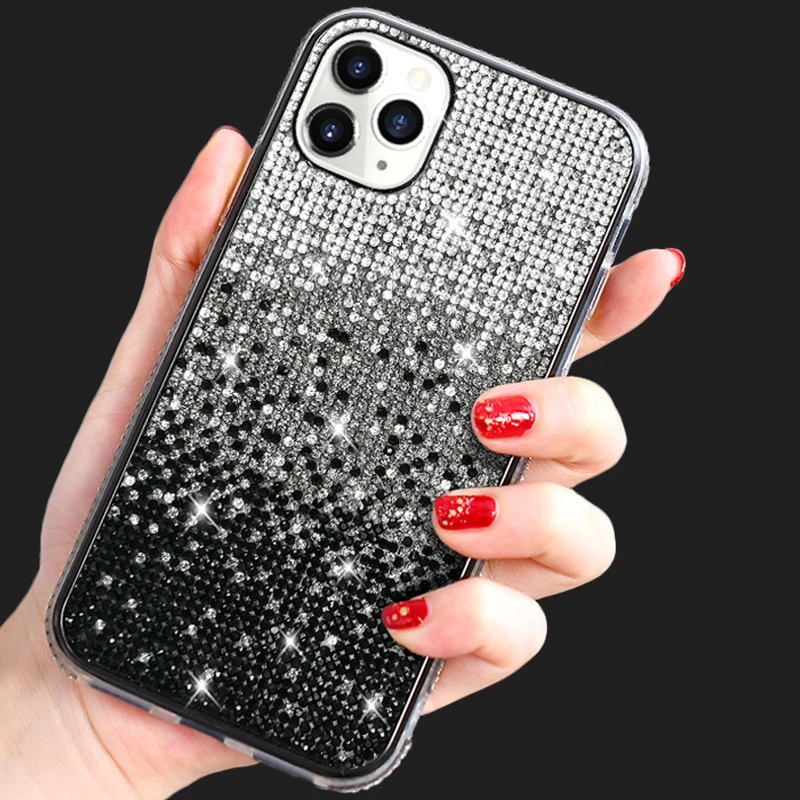 Luxury Glitter Ultra Thin TPU Sparkle Diamond Style Full Crystal Girls Women Mobile Phone Case for iPhone 13 Pro max
Luxury Glitter Ultra Thin TPU Sparkle Diamond Style Full Crystal Girls Women Mobile Phone Case for iPhone 13 Pro max