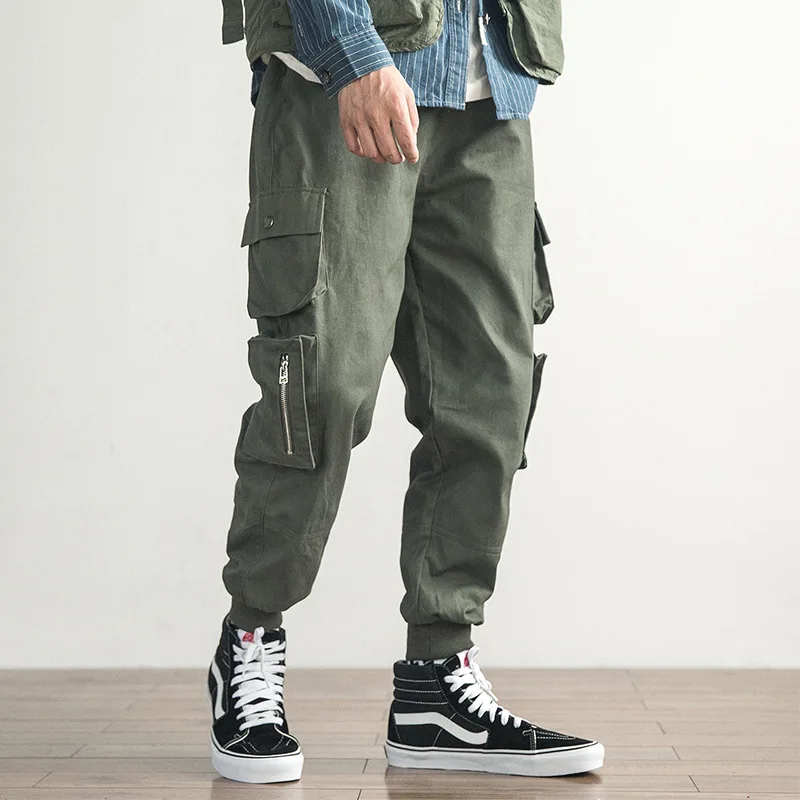 Multi-Pocket Cargo Pants Men Sweatpants Hip Hop Joggers Man Elastic Waist Sweatpants
Multi-Pocket Cargo Pants Men Sweatpants Hip Hop Joggers Man Elastic Waist Sweatpants
