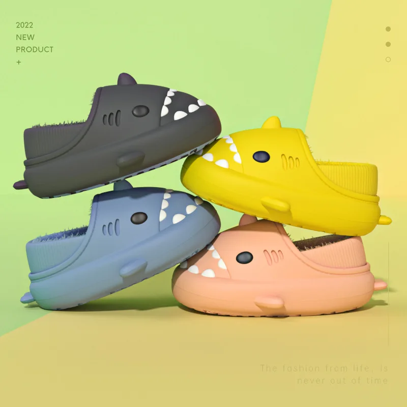 2022 New Interesting Funny Shark Slippers For Kids Faux Fur Slides Unisex Women Crazzy Slippers Winter Spring Shoes Female
2022 New Interesting Funny Shark Slippers For Kids Faux Fur Slides Unisex Women Crazzy Slippers Winter Spring Shoes Female