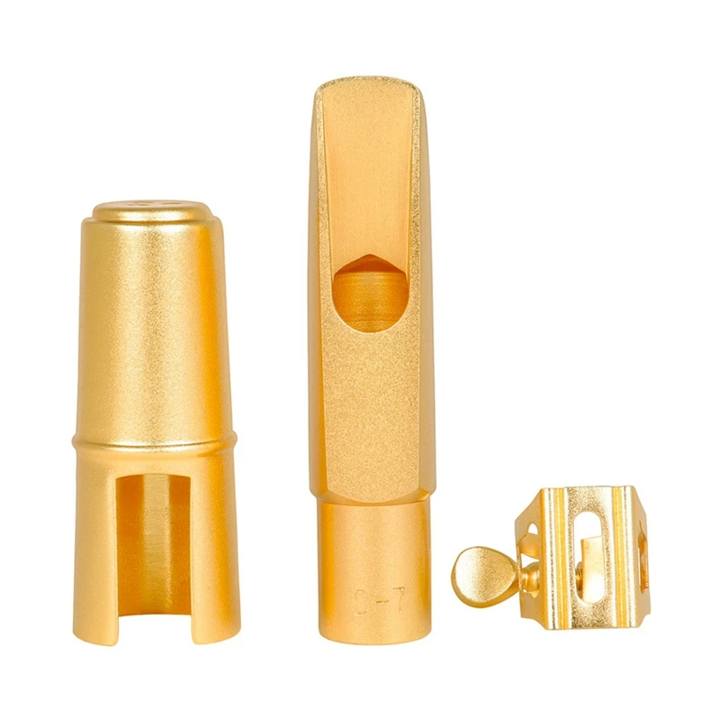 Hot AD-Professional Alto Saxophone Metal Brass Mouthpiece Gold Plating Sax Mouth Pieces Accessories Size D-7
Hot AD-Professional Alto Saxophone Metal Brass Mouthpiece Gold Plating Sax Mouth Pieces Accessories Size D-7