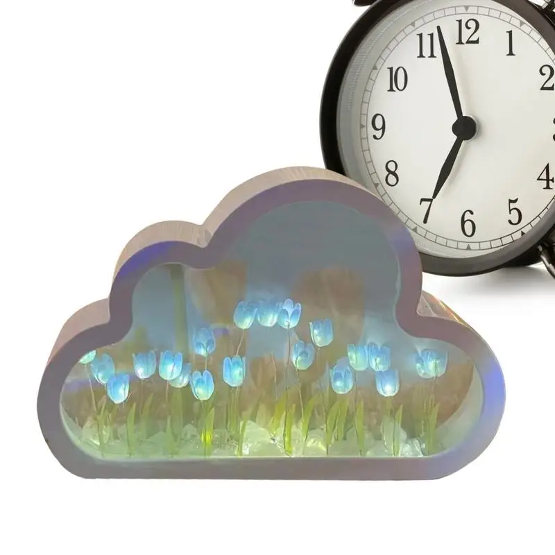 Tulip Light Cloud Tulip Lamp Night Light for Bedroom 2 In 1 LED Flower Table Light Home Mirror Decoration Girly Room Decoration
Tulip Light Cloud Tulip Lamp Night Light for Bedroom 2 In 1 LED Flower Table Light Home Mirror Decoration Girly Room Decoration
