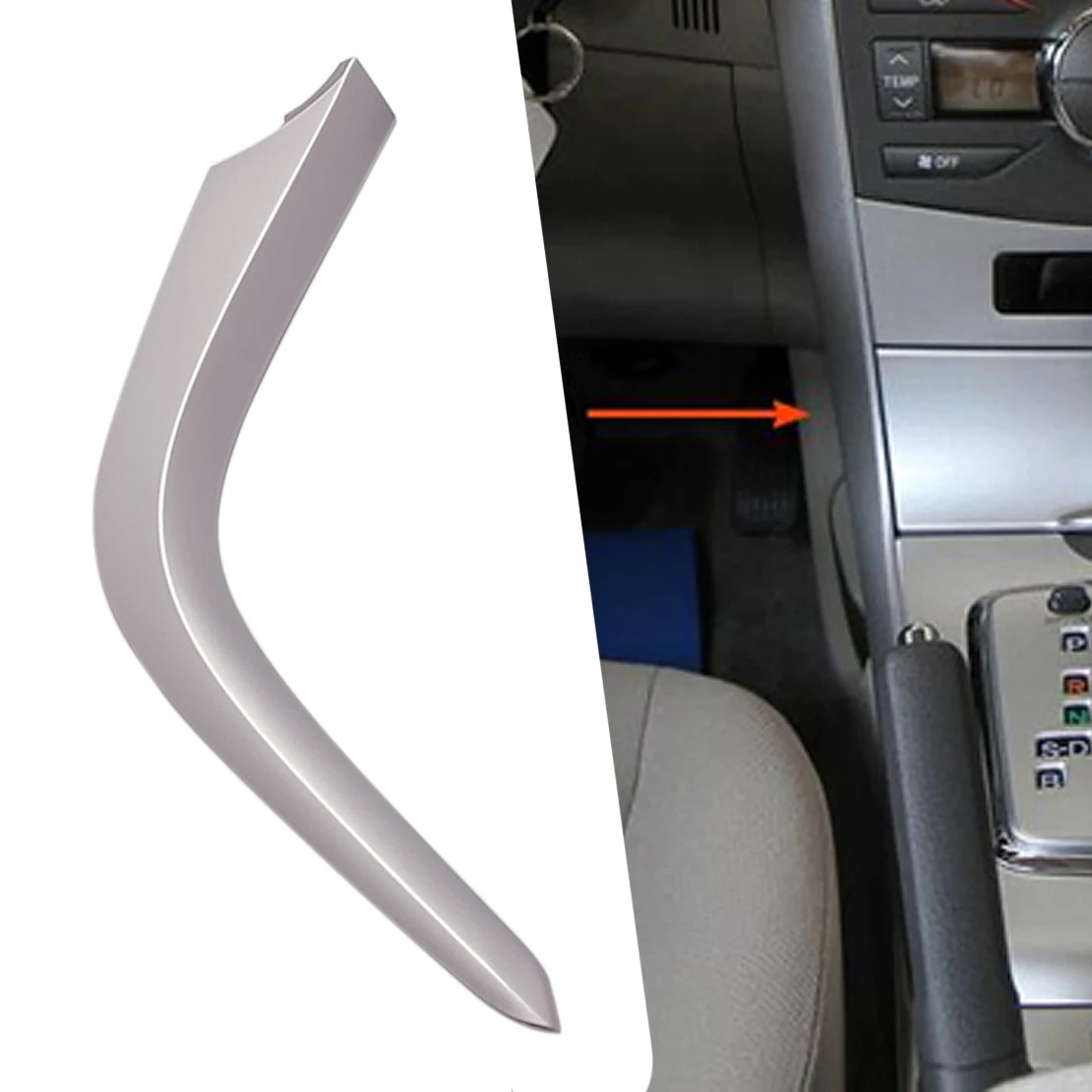 Car Front Left Lower Side Central Dashboard Cover Trim Navigation Panel Frame Moulding Fit For Toyota Corolla Altis Silver
Car Front Left Lower Side Central Dashboard Cover Trim Navigation Panel Frame Moulding Fit For Toyota Corolla Altis Silver