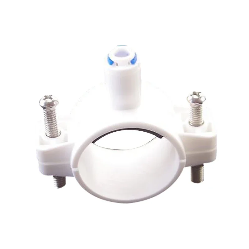 Подходит для трубки с наружным диаметром 1/4 дюйма, сливной зажим MAX 40 мм, зажимы седлового клапана, фильтр для питьевой воды, система RO
Подходит для трубки с наружным диаметром 1/4 дюйма, сливной зажим MAX 40 мм, зажимы седлового клапана, фильтр для питьевой воды, система RO