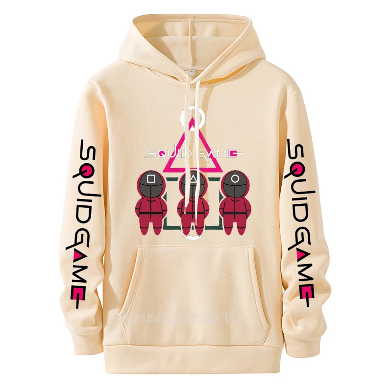 Unisex Streetwear Squid Game Pullovers Harajuku Sweatshirt Autumn Retro Men Hoodies Design Tops Shirts Long Sleeve Hoodies 
Unisex Streetwear Squid Game Pullovers Harajuku Sweatshirt Autumn Retro Men Hoodies Design Tops Shirts Long Sleeve Hoodies
