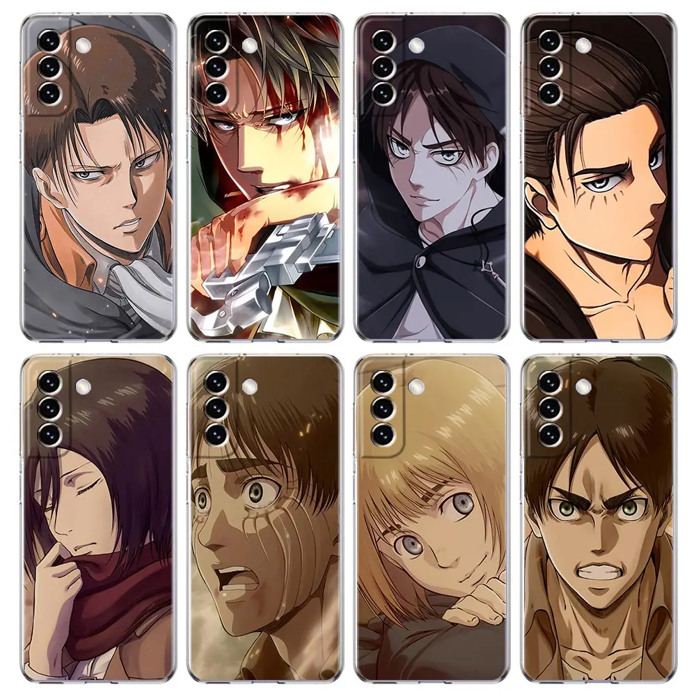 Attack On Titan Phone Case For Samsung Galaxy S22 S20 Ultra S21 FE 5G S10E S9 S8 S10 Plus Note 20 10 Lite Silicone Clear Cover
Attack On Titan Phone Case For Samsung Galaxy S22 S20 Ultra S21 FE 5G S10E S9 S8 S10 Plus Note 20 10 Lite Silicone Clear Cover