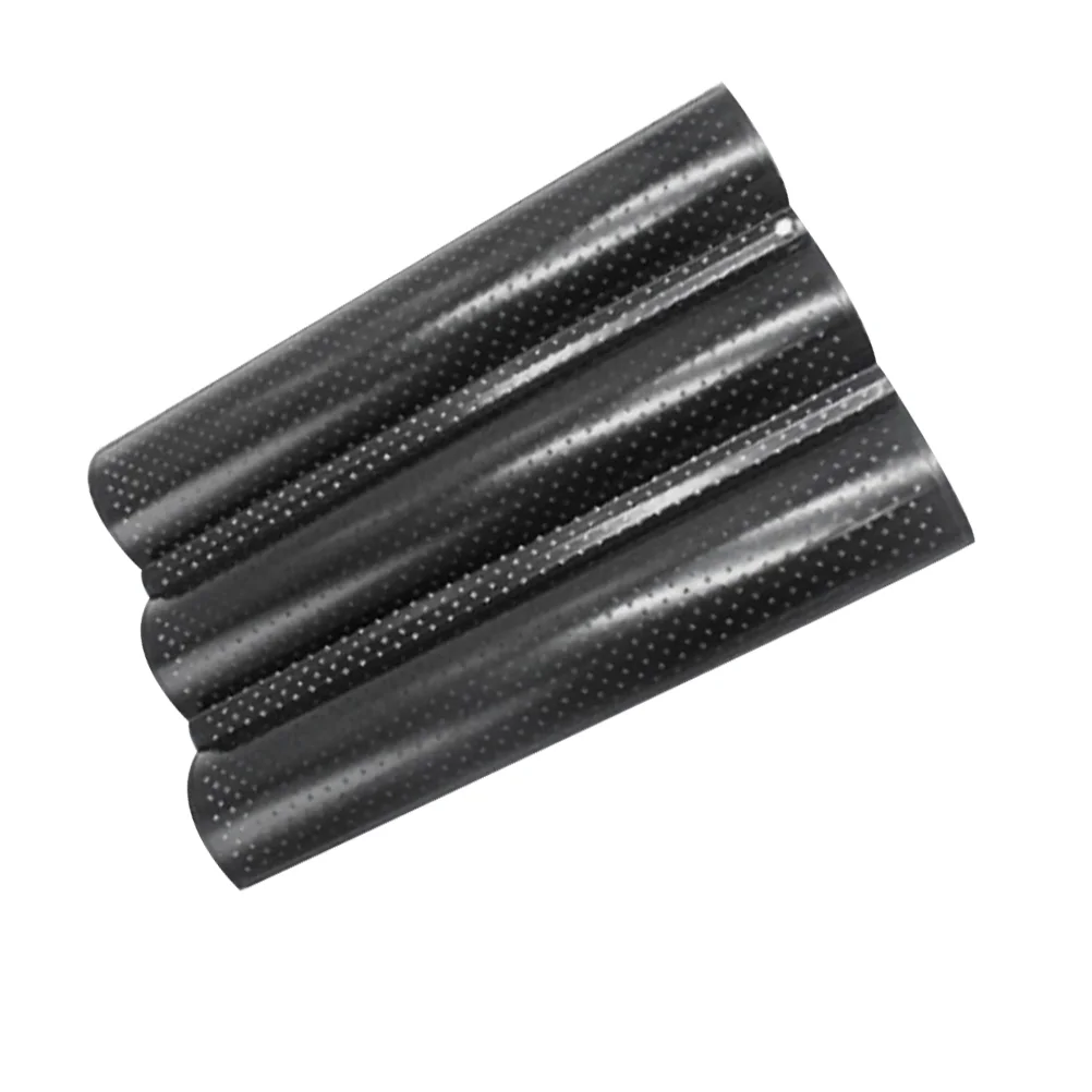 Baking Mould Wave Bread Stick Baking Tray Kitchen Baking Tool (Size M 3 Slots Black) 
Baking Mould Wave Bread Stick Baking Tray Kitchen Baking Tool (Size M 3 Slots Black)