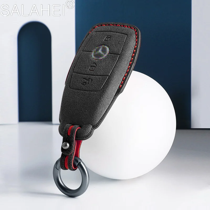 Alcantara Car Key Case Cover Holder Shell Fob For Mercedes Benz E C S GLC Class E200 E400 E63 W213 S550 S560 C260 A200 Accessory
Alcantara Car Key Case Cover Holder Shell Fob For Mercedes Benz E C S GLC Class E200 E400 E63 W213 S550 S560 C260 A200 Accessory