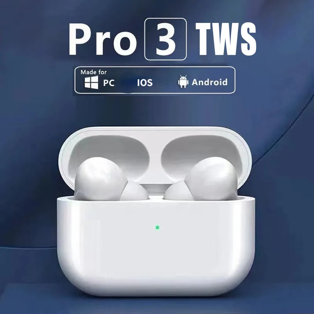 Original Pro 3 TWS Smart Touch Control Wireless Headphone Bluetooth 5.0 Earphones Sport Earbuds For Iphone Xiaomi Earpods
Original Pro 3 TWS Smart Touch Control Wireless Headphone Bluetooth 5.0 Earphones Sport Earbuds For Iphone Xiaomi Earpods