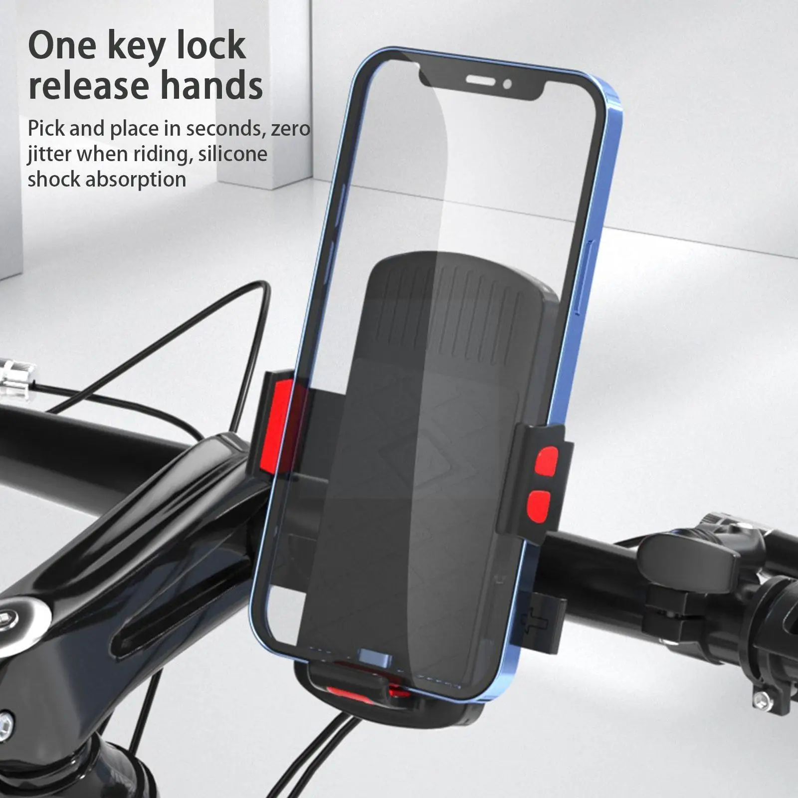 Shockproof Motorcycle Phone Holder Mount Moto Bicycle Handlebar Bracket Stand For 3.2-7.5 Inch Mobile Phone Rearview Mount M5u4 
Shockproof Motorcycle Phone Holder Mount Moto Bicycle Handlebar Bracket Stand For 3.2-7.5 Inch Mobile Phone Rearview Mount M5u4