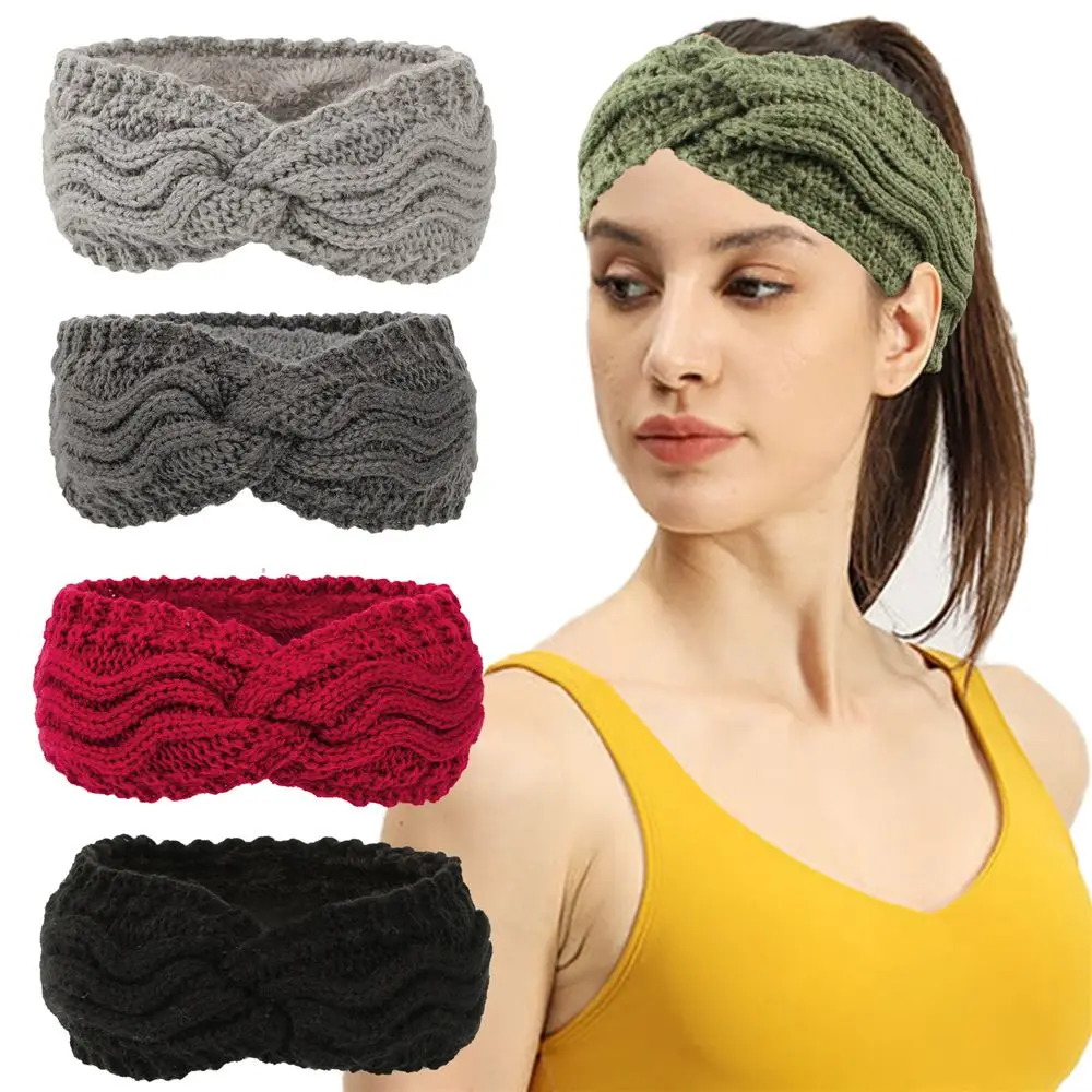 Winter Turban Stretch Crochet Soft Knitted Hair Bands Headbands for Women Ear Warmer
Winter Turban Stretch Crochet Soft Knitted Hair Bands Headbands for Women Ear Warmer