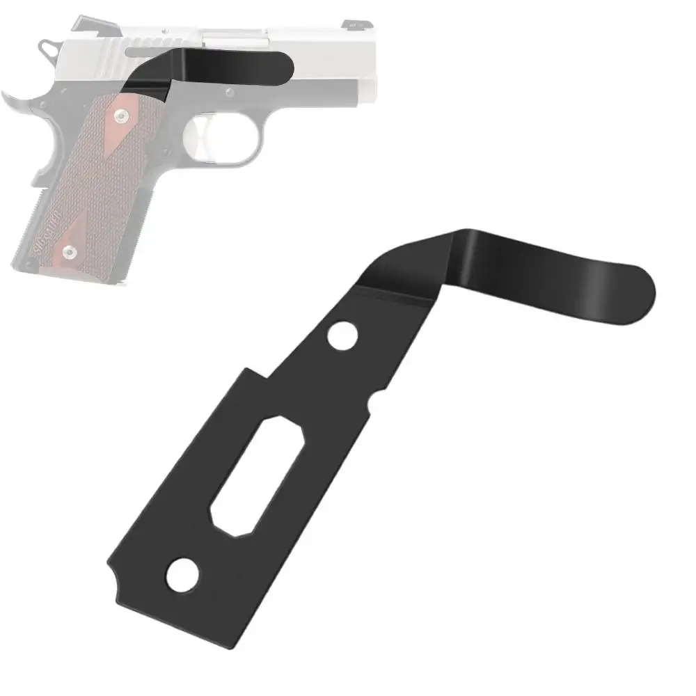 Tactical 1911 Gun Clip Concealed Easy Install Gun Clips Low Profile Slim Gun Accessories Right Side Mounting Holster
Tactical 1911 Gun Clip Concealed Easy Install Gun Clips Low Profile Slim Gun Accessories Right Side Mounting Holster
