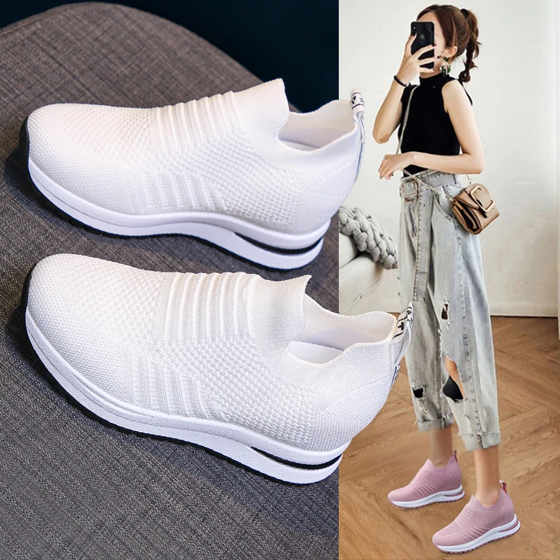 New Women Platform Sneakers Spring Fashion Women Vulcanize Shoes Lace-up Mesh Breathable Women Casual Shoes Tenis Feminino
New Women Platform Sneakers Spring Fashion Women Vulcanize Shoes Lace-up Mesh Breathable Women Casual Shoes Tenis Feminino