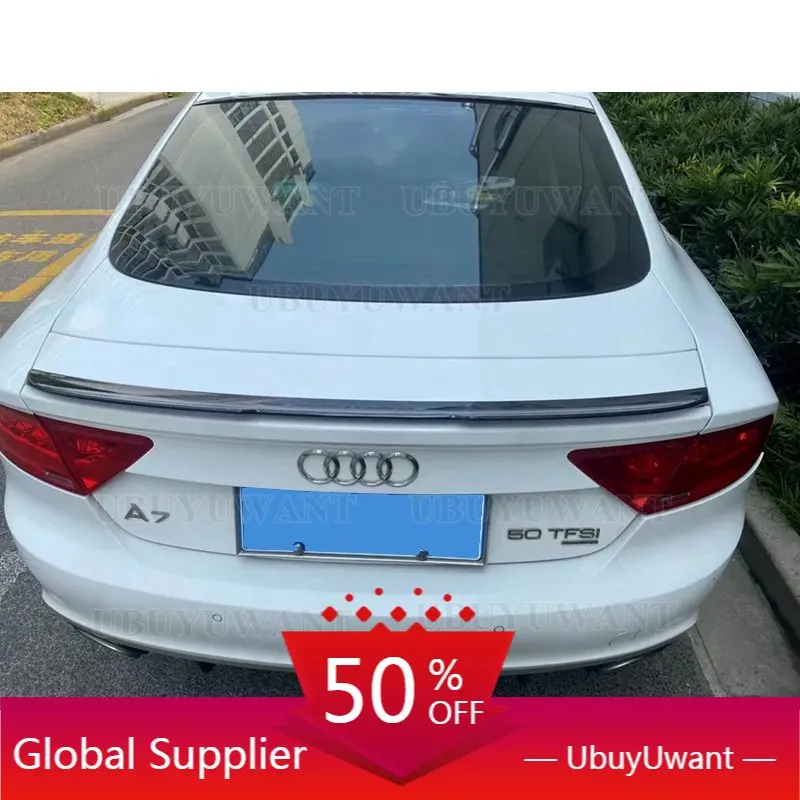 Высококачественный спойлер для багажника Audi A7 из углеродного волокна/АБС-пластика 2013 2014 2015 2016
Высококачественный спойлер для багажника Audi A7 из углеродного волокна/АБС-пластика 2013 2014 2015 2016