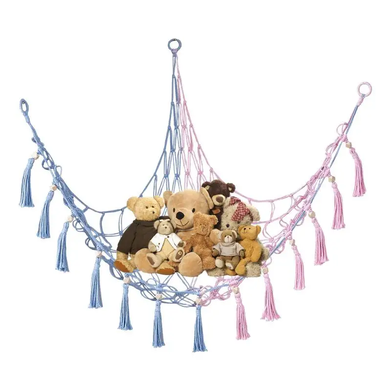 Stuffed Animal Net Heavy Duty Mesh Net For Saving The Ground Space Macrame Hammock Net Toys Storage For Home Corner Bedroom
Stuffed Animal Net Heavy Duty Mesh Net For Saving The Ground Space Macrame Hammock Net Toys Storage For Home Corner Bedroom