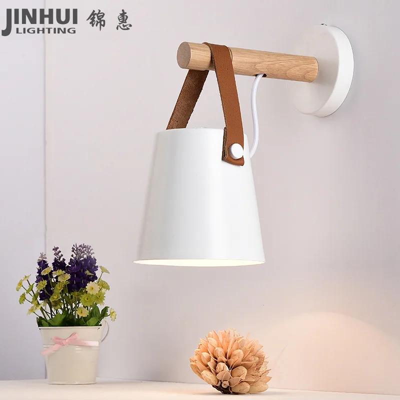 Wooden Bedroom Bed Front Lamp Nordic Post-Modern Aisle Stairs Corridor Macaron Belt Wall Lamp Cross-Border
Wooden Bedroom Bed Front Lamp Nordic Post-Modern Aisle Stairs Corridor Macaron Belt Wall Lamp Cross-Border